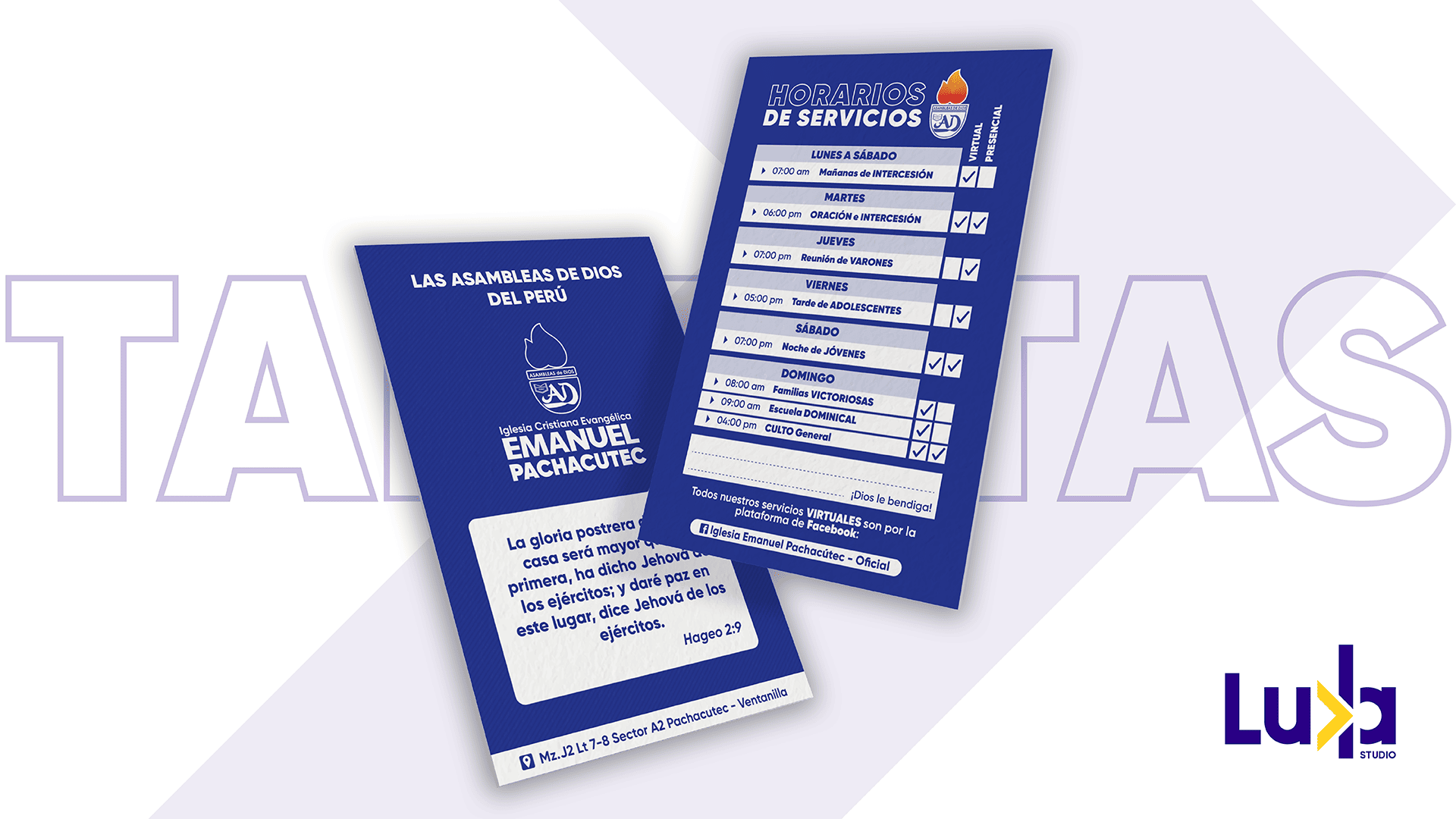 Tarjeta Iglesia Emanuel